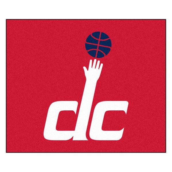 FanMats® - Washington Wizards 59.5" x 71" Nylon Face Tailgater Mat with "DC Hand" Logo
