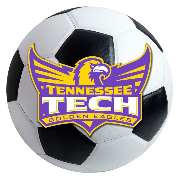 FanMats® - Tennessee Technological University 27" Dia Nylon Face Soccer Ball Floor Mat with "TTU Bird" Logo