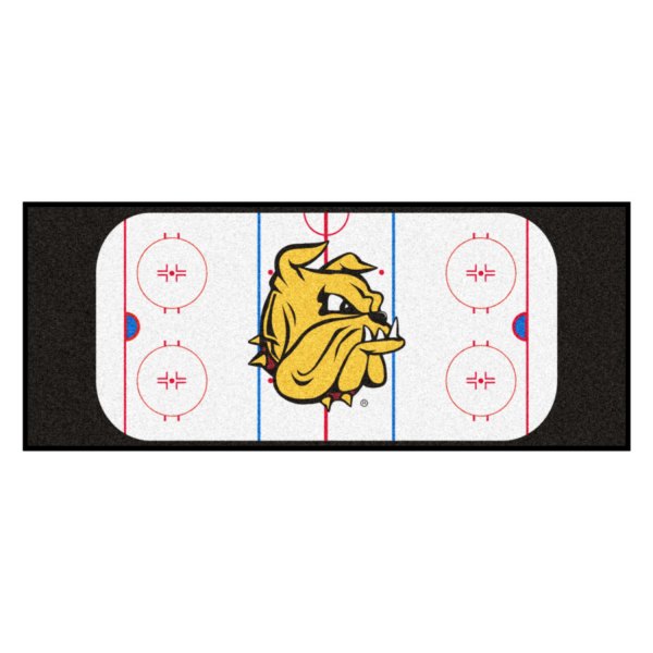 FanMats® - University of Minnesota-Duluth 30" x 72" Nylon Face Hockey Rink Runner Mat with "Champ the Bulldog" Logo