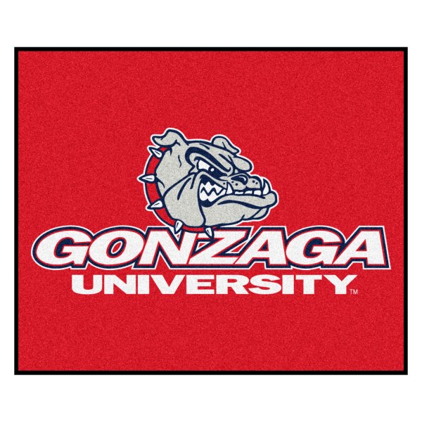 FanMats® - Gonzaga University 59.5" x 71" Nylon Face Tailgater Mat with "Bulldog with Wordmark" Logo