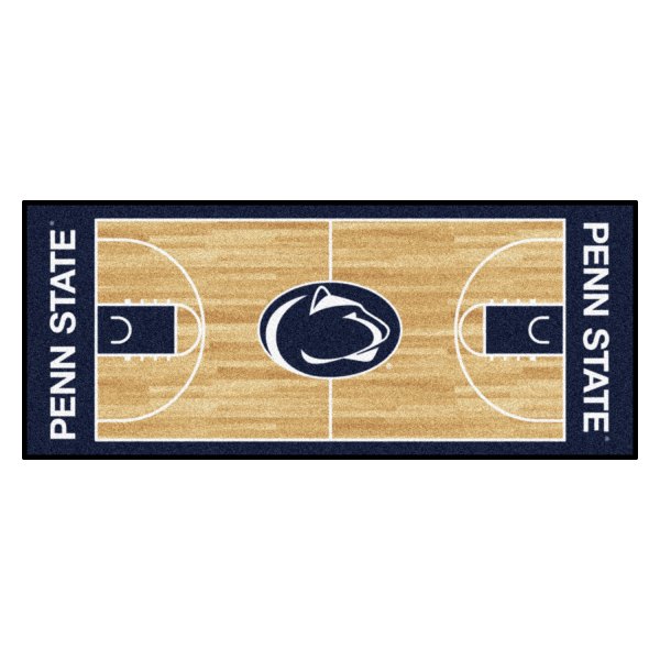 FanMats® - Penn State University 30" x 72" Nylon Face Basketball Court Runner Mat with "Nittany Lion" Logo