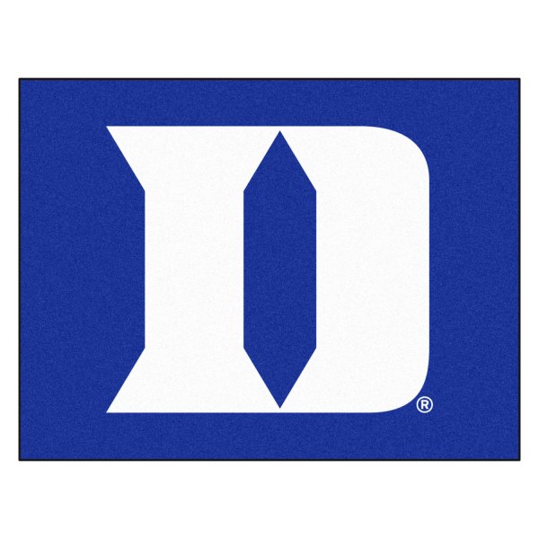 FanMats® - Duke University 33.75" x 42.5" Nylon Face All-Star Floor Mat with "D" Logo