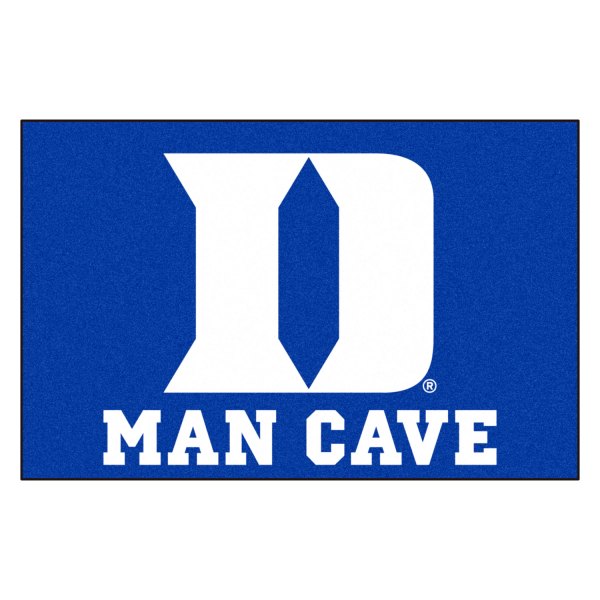 FanMats® - Duke University 19" x 30" Nylon Face Man Cave Starter Mat with "D" Logo