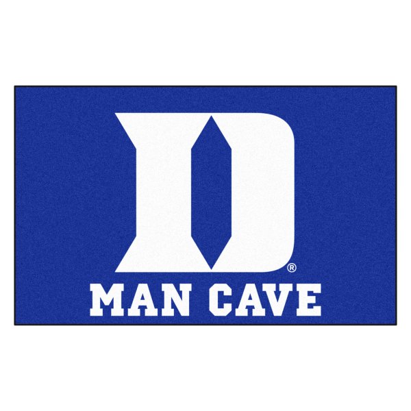 FanMats® - Duke University 60" x 96" Nylon Face Man Cave Ulti-Mat with "D" Logo