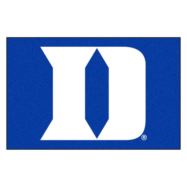 FanMats® - Duke University 19" x 30" Nylon Face Starter Mat with "D" Logo