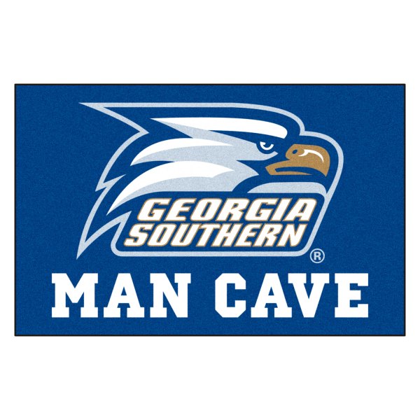 FanMats® - Georgia Southern University 19" x 30" Nylon Face Man Cave Starter Mat with "Eagle" Logo & "Georgia Southern" Wordmark