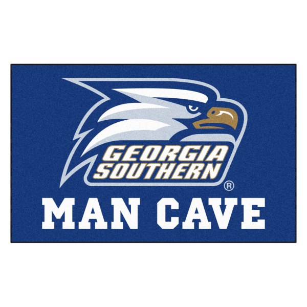 FanMats® - Georgia Southern University 60" x 96" Nylon Face Man Cave Ulti-Mat with "Eagle" Logo & "Georgia Southern" Wordmark