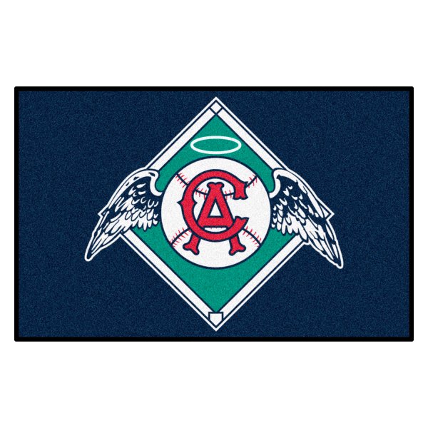 FanMats® - Cooperstown Retro Collection 1966 California Angels 19" x 30" Nylon Face Starter Mat