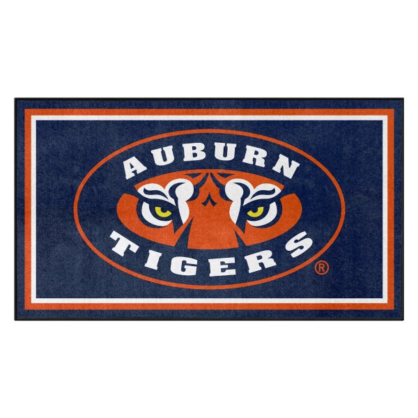 FanMats® - Auburn University 36" x 60" Nylon Face Plush Floor Rug with "AU" Logo