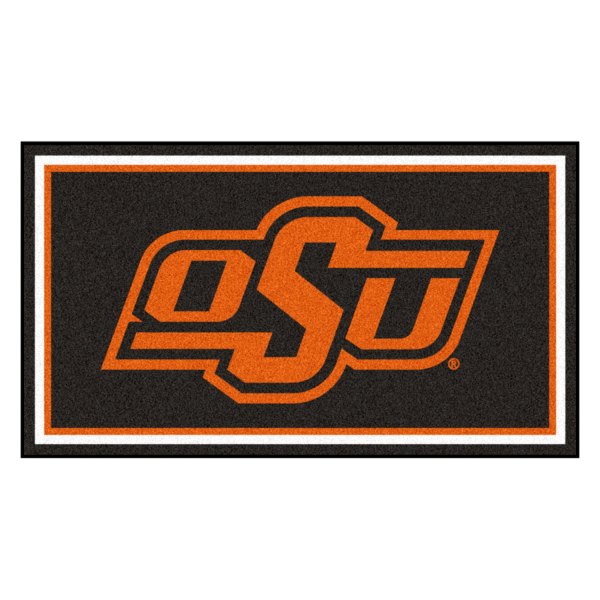 FanMats® - Oklahoma State University 36" x 60" Nylon Face Plush Floor Rug with "OSU" Logo