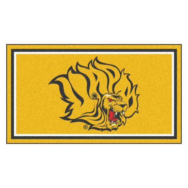 FanMats® - University of Arkansas at Pine Bluff 36" x 60" Nylon Face Plush Floor Rug with "Lion" Logo