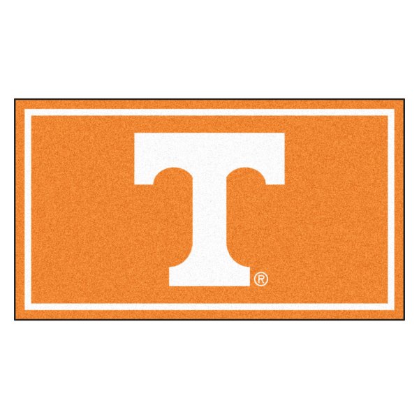 FanMats® - University of Tennessee 36" x 60" Nylon Face Plush Floor Rug with "Power T" Logo