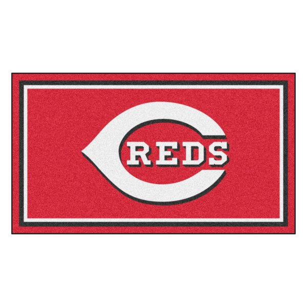 FanMats® - Cincinnati Reds 36" x 60" Nylon Face Plush Floor Rug with "C Reds" Logo