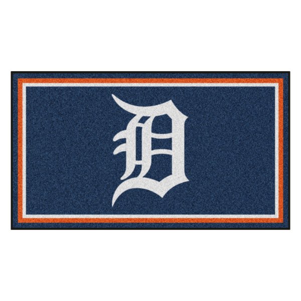 FanMats® - Detroit Tigers 36" x 60" Nylon Face Plush Floor Rug with "D" Logo