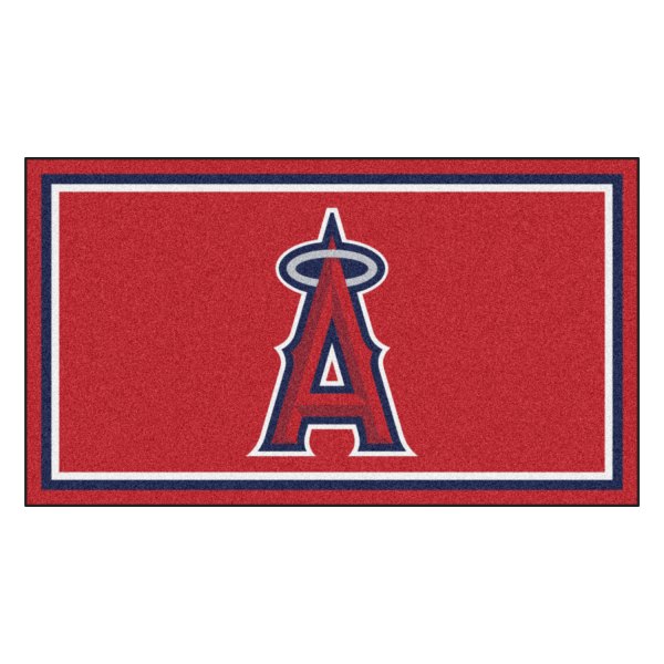 FanMats® - Los Angeles Angels 36" x 60" Nylon Face Plush Floor Rug with "Halo A" Logo