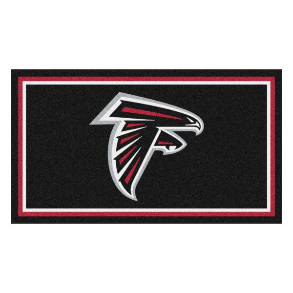 FanMats® - Atlanta Falcons 36" x 60" Nylon Face Plush Floor Rug with "Falcon" Logo