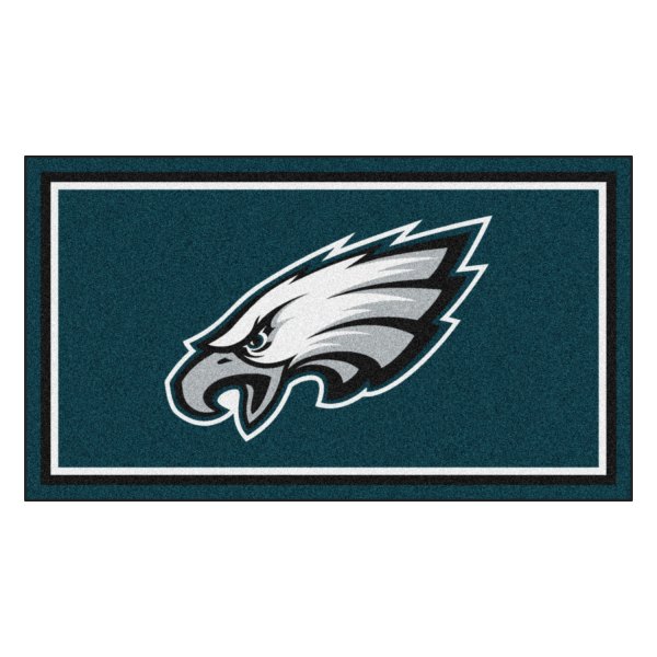 FanMats® - Philadelphia Eagles 36" x 60" Nylon Face Plush Floor Rug with "Eagles" Logo