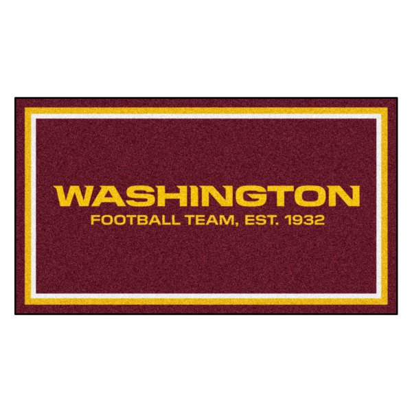 FanMats® - Washington Football Team 36" x 60" Nylon Face Plush Floor Rug