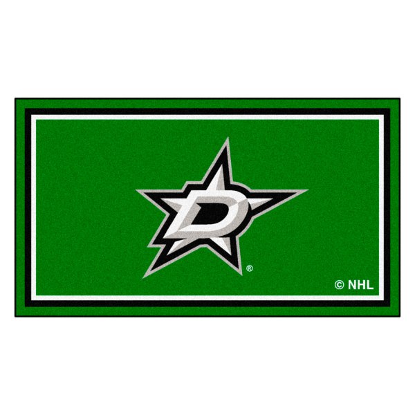 FanMats® - Dallas Stars 36" x 60" Nylon Face Plush Floor Rug with "D Star" Logo