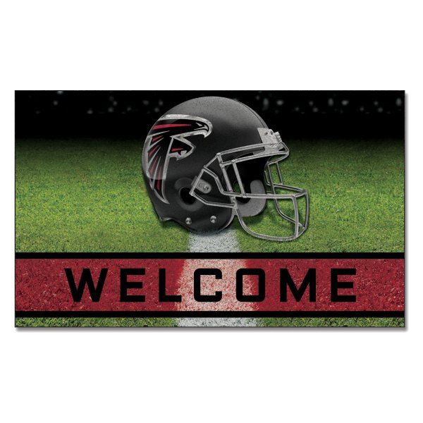 FanMats® - Atlanta Falcons 18" x 30" Crumb Rubber Door Mat with "Falcon" Logo