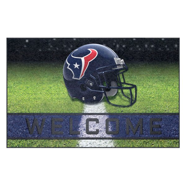 FanMats® - Houston Texans 18" x 30" Crumb Rubber Door Mat with "Texans" Logo