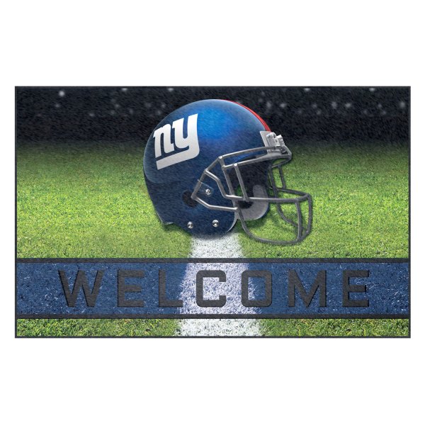 FanMats® - New York Giants 18" x 30" Crumb Rubber Door Mat with "NY" Logo