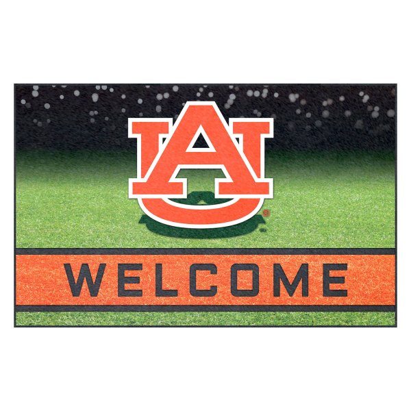 FanMats® - Auburn University 18" x 30" Crumb Rubber Door Mat with "AU" Logo