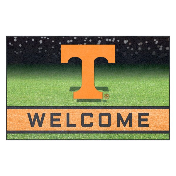 FanMats® - University of Tennessee 18" x 30" Crumb Rubber Door Mat with "Power T" Logo