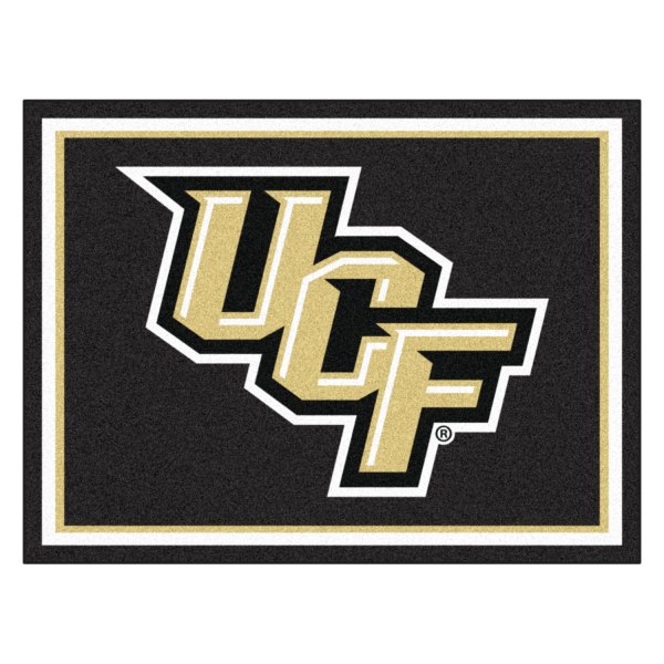 FanMats® - University of Central Florida 96" x 120" Nylon Face Ultra Plush Floor Rug with "UCF" Primary Logo