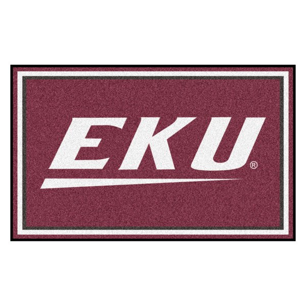 FanMats® - Eastern Kentucky University 48" x 72" Nylon Face Ultra Plush Floor Rug with "EKU" Logo