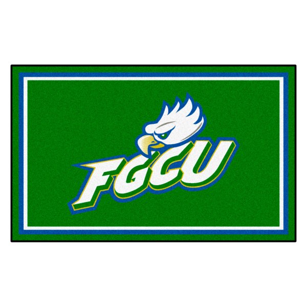 FanMats® - Florida Gulf Coast University 48" x 72" Nylon Face Ultra Plush Floor Rug with "FGCU Eagle" Logo