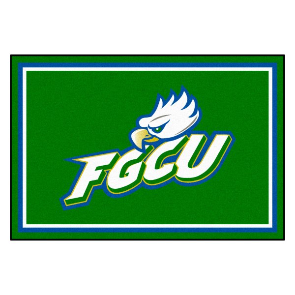 FanMats® - Florida Gulf Coast University 60" x 96" Nylon Face Ultra Plush Floor Rug with "FGCU Eagle" Logo