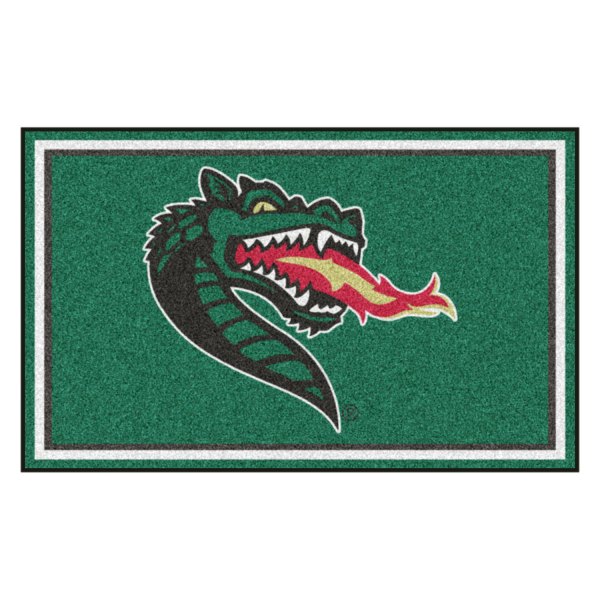 FanMats® - University of Alabama at Birmingham 48" x 72" Nylon Face Ultra Plush Floor Rug with "Dragon" Logo