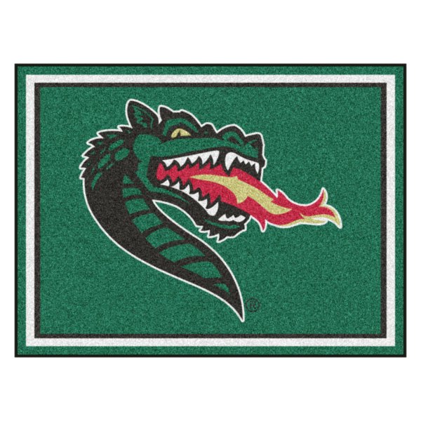 FanMats® - University of Alabama at Birmingham 96" x 120" Nylon Face Ultra Plush Floor Rug with "Dragon" Logo