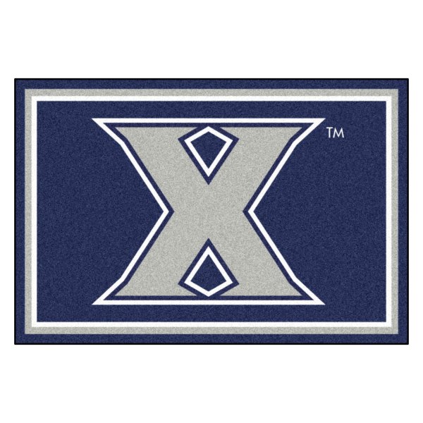 FanMats® - Xavier University 60" x 96" Nylon Face Ultra Plush Floor Rug with "X" Logo