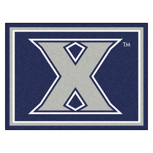 FanMats® - Xavier University 96" x 120" Nylon Face Ultra Plush Floor Rug with "X" Logo