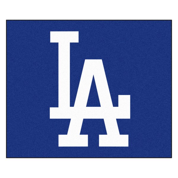 FanMats® - Los Angeles Dodgers 59.5" x 71" Nylon Face Tailgater Mat with "LA" Logo