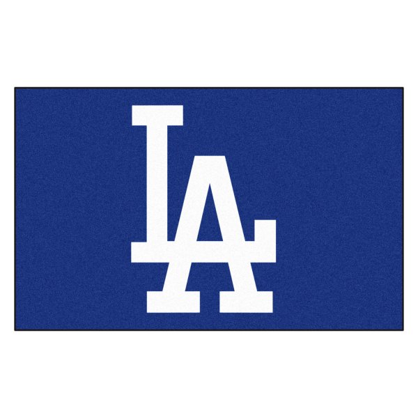 FanMats® - Los Angeles Dodgers 60" x 96" Nylon Face Ulti-Mat with "LA" Logo