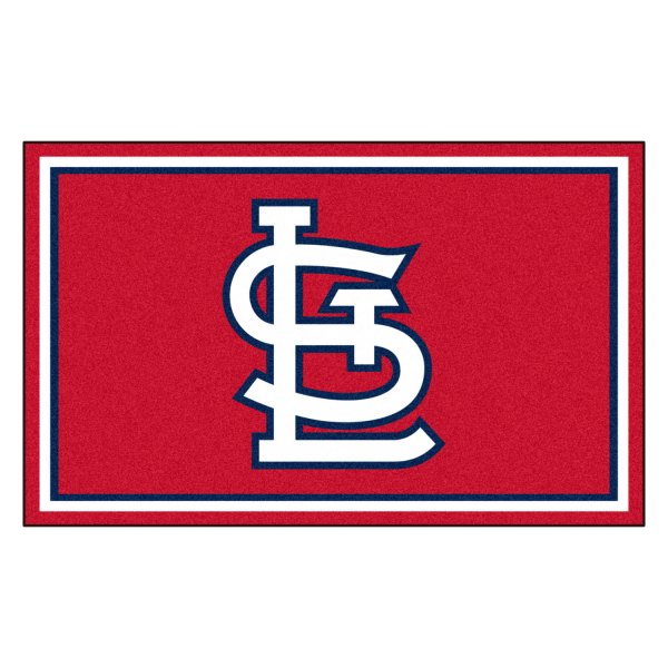 FanMats® - St. Louis Cardinals 48" x 72" Nylon Face Ultra Plush Floor Rug with "STL" Logo