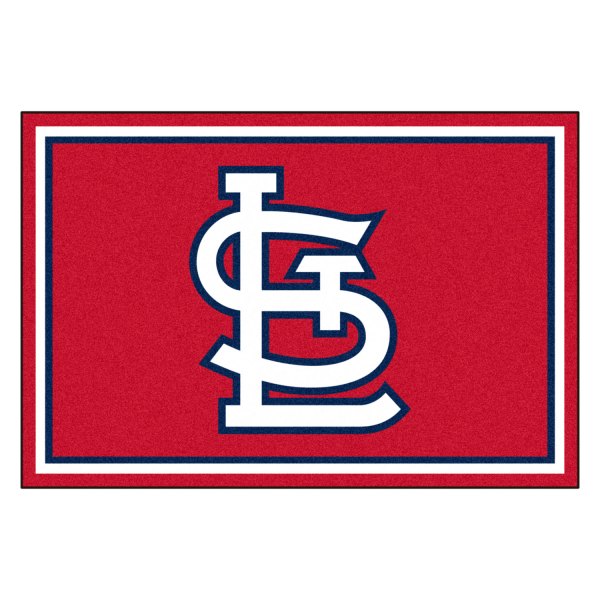 FanMats® - St. Louis Cardinals 60" x 96" Nylon Face Ultra Plush Floor Rug with "STL" Logo