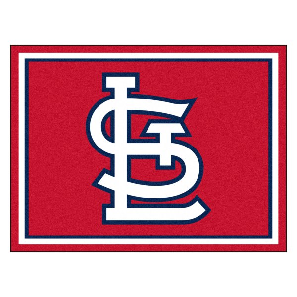 FanMats® - St. Louis Cardinals 96" x 120" Nylon Face Ultra Plush Floor Rug with "STL" Logo