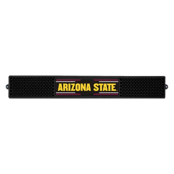 FanMats® - NCAA "Arizona State University Sun Devil" Logo "Arizona State University Sun Devil" Logo Vinyl Drink Mat