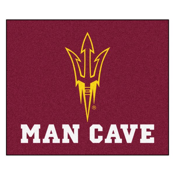 FanMats® - Arizona State University 59.5" x 71" Nylon Face Man Cave Tailgater Mat with "Pitchfork" Logo