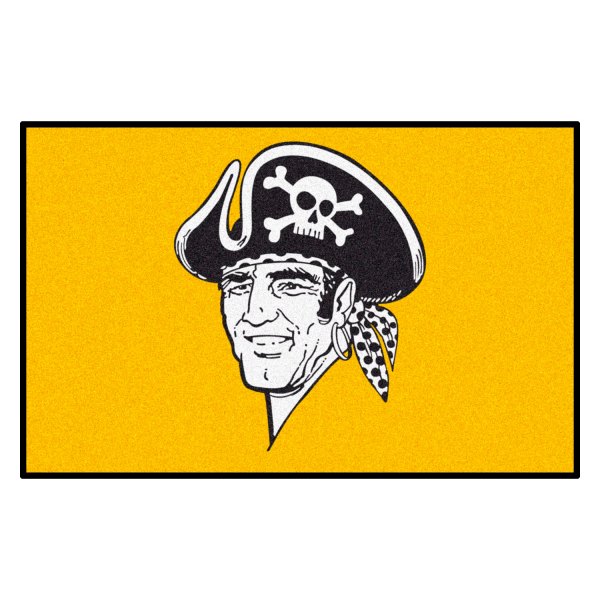 FanMats® - Cooperstown Retro Collection 1977 Pittsburgh Pirates 19" x 30" Nylon Face Starter Mat