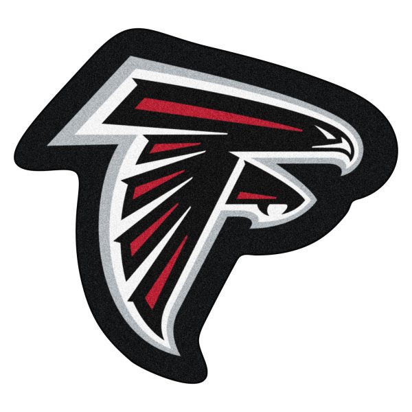 FanMats® - Atlanta Falcons 36" x 48" Mascot Floor Mat with "Falcon" Logo