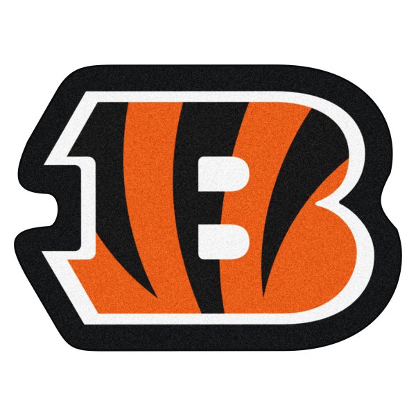 FanMats® - Cincinnati Bengals 36" x 48" Mascot Floor Mat with "Striped B" Logo