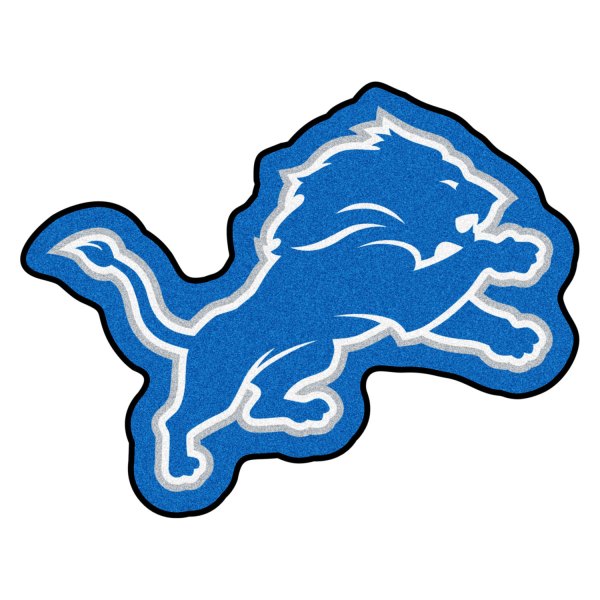 FanMats® - Detroit Lions 36" x 48" Mascot Floor Mat with "Lion" Logo