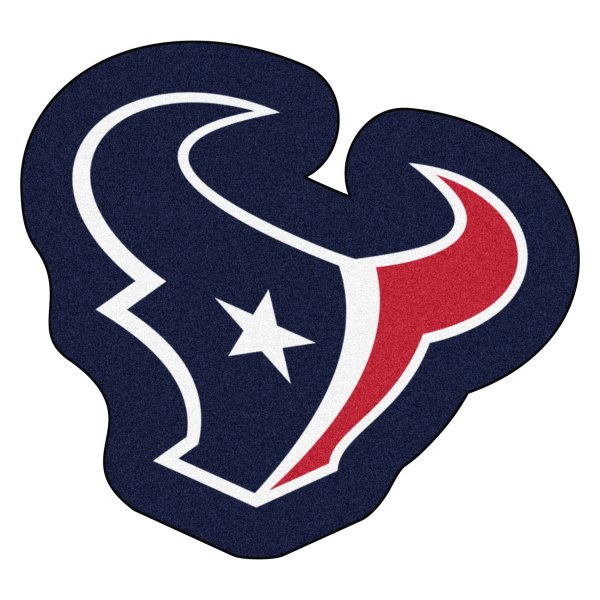 FanMats® - Houston Texans 36" x 48" Mascot Floor Mat with "Texans" Logo