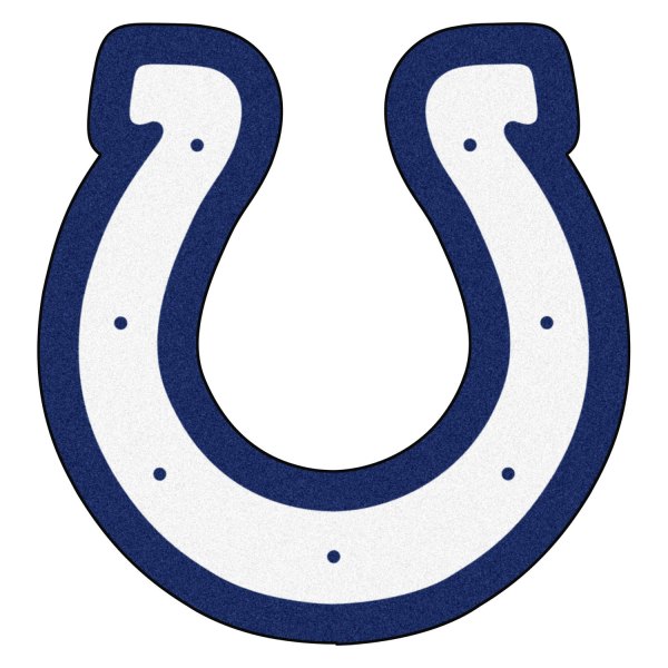 FanMats® - Indianapolis Colts 36" x 48" Mascot Floor Mat with "Horseshoe" Logo