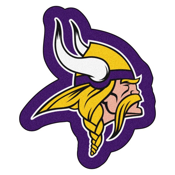 FanMats® - Minnesota Vikings 36" x 48" Mascot Floor Mat with "Viking" Logo